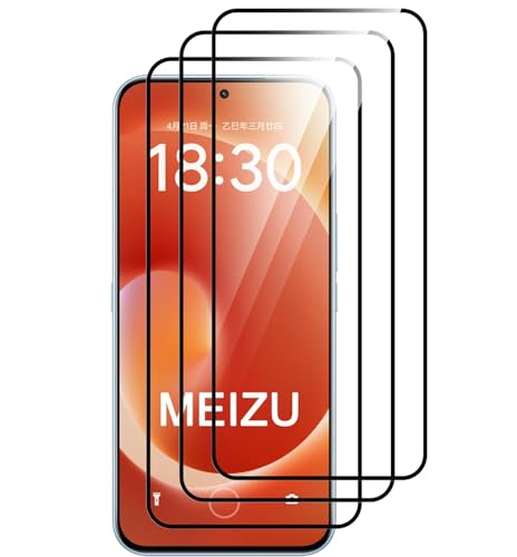 GIOPUEY [3 Stück Panzer Schutz Glas Kompatibel mit MEIZU Mblu 22 4G, Glas mit hoher Durchlässigkeit, Kratzfest, Kompletter Schutz, ölbeständig, Schutzfolie GIOPUEY [3 Stück Panzer Schutz Glas Kompatibel mit MEIZU Mblu 22 4G, Glas mit hoher Durchlässigkeit, Kratzfest, Kompletter Schutz, ölbeständig, Schutzfolie von GIOPUEY