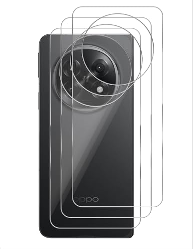 GIOPUEY [3 Stück Rückseite Folie Kompatibel mit Oppo Find N5, Ultra Dünn Flexibles TPU, Kratzfest, Kompatible Hülle, ölbeständig, Glatt - Transparent von GIOPUEY
