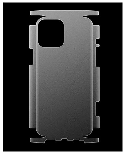 GIOPUEY[4 Stück Rückseite Folie Kompatibel mit iPhone 14, iPhone 14 Rückseite Schutzfolie, Weiches TPU, Dünn, Matte Textur, Schützende Grenze - Translucent von GIOPUEY