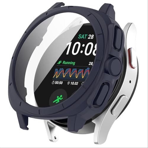 GIOPUEY Hülle Kompatibel mit Samsung Galaxy Watch 7 44MM, Glasschutzfolie + Hartplastikrahmen, 360° Rundumschutz, Samsung Galaxy Watch 7 44MM Cover - Blue GIOPUEY Hülle Kompatibel mit Samsung Galaxy Watch 7 44MM, Glasschutzfolie + Hartplastikrahmen, 360° Rundumschutz, Samsung Galaxy Watch 7 44MM Cover - Blue von GIOPUEY