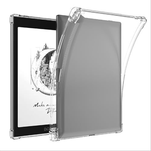 GIOPUEY Hülle für Boox Tab Mini C 7.8, Weiche TPU Rückenschale, Dünne Abdeckung, Airbag Schutz, Case Kompatibel mit Boox Tab Mini C 7.8-Transparentes von GIOPUEY