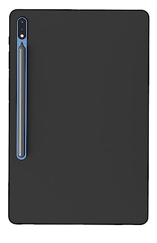GIOPUEY Hülle für Samsung Galaxy Tab S9, Weiche pbtpu-Rückschale, Ultra-schlank, Anti-Vibration und Anti-Rutsch, Keine sperrigen - Schwarz von GIOPUEY