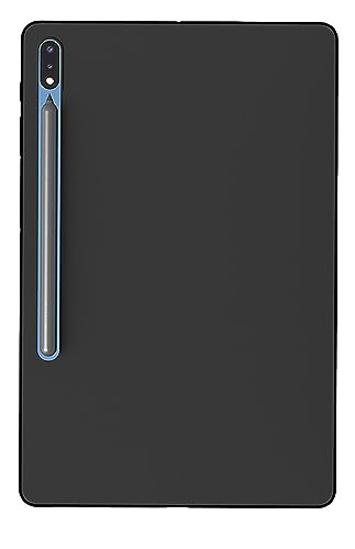 GIOPUEY Hülle für Samsung Galaxy Tab S9 FE, Weiche pbtpu-Rückschale, Ultra-schlank, Anti-Vibration und Anti-Rutsch, Keine sperrigen - Schwarz von GIOPUEY