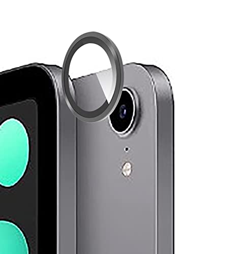 GIOPUEY [Kompletter Schutz Kameraschutz Kompatibel mit iPad Air 4, [Doppelter Schutz] Metall Ring + Schutzglas, Kameraschutz - Black von GIOPUEY