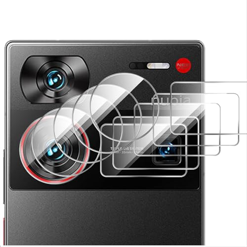 GIOPUEY [Ultra dünn 4 Stück Kameraschutz Kompatibel mit Nubia Z60 Ultra, HD kamera Glas Schutzfolie [Kratzfest] Camera Protector für Nubia Z60 Ultra von GIOPUEY