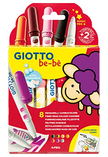 Farbwechselstifte Giotto Bebe' 8 Stück von GIOTTO be-bè