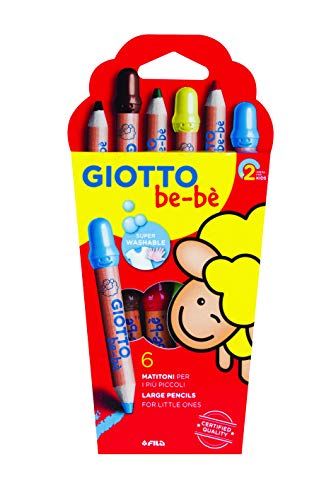 GIOTTO Be-bè Farbstifte, 6 Stück, 17.5 x 16.6 x 2 cm GIOTTO Be-bè Farbstifte, 6 Stück, 17.5 x 16.6 x 2 cm von GIOTTO be-bè