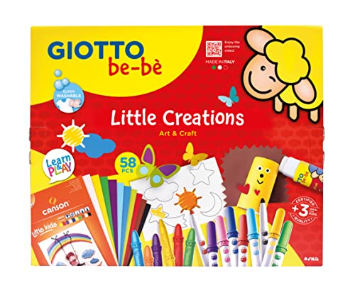 GIOTTO be-bè Little Creations, Art & Craft, Kreativset, 58-teilig von GIOTTO be-bè