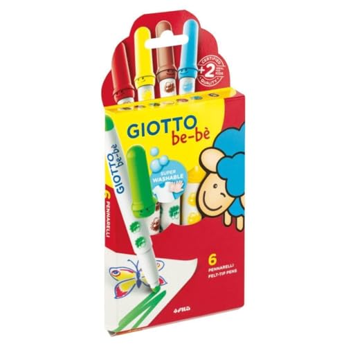 Marker Giotto Bebe' 6 Stück von GIOTTO be-bè