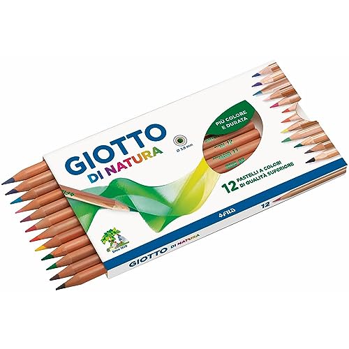 GIOTTO 240600 PASTELLdruck NATURE MINA GIOTTO 12 PCS LARGE von GIOTTO