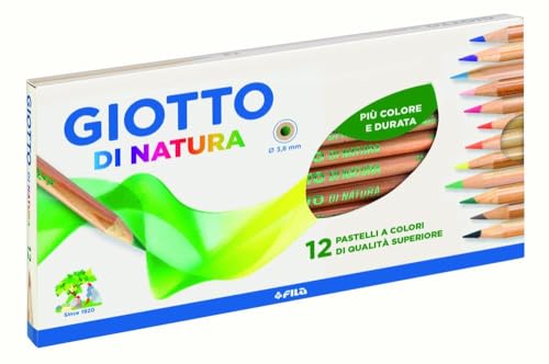 GIOTTO 240600 PASTELLdruck NATURE MINA GIOTTO 12 PCS LARGE von GIOTTO