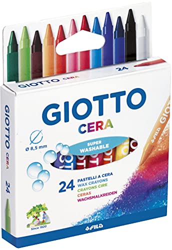 GIOTTO 282200 Wachsmalstifte, 24 Stück von GIOTTO