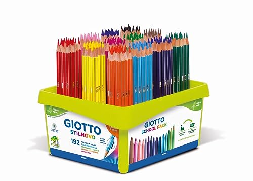 GIOTTO Stilnovo - Schoolpack 192 Buntstifte von GIOTTO