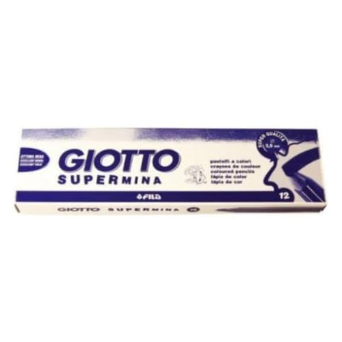 Giotto 239008 Buntstifte, couleurs-12-dunkelbraun von GIOTTO