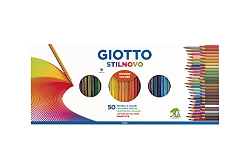Giotto 2573 00 Farbstifte, 50 Stück (1er Pack) von GIOTTO