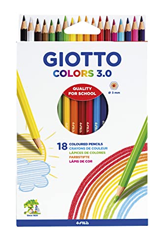 Giotto Colors 3.0 Buntstifte 18 Stück von GIOTTO