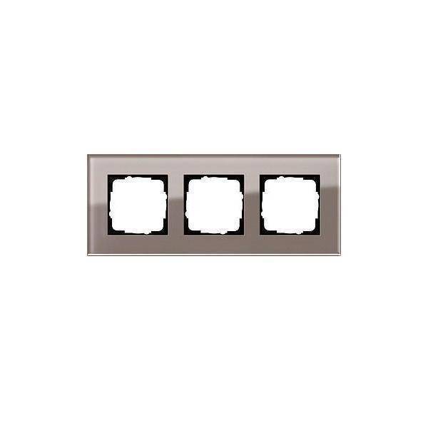 GIRA 0213122 Abdeckrahmen 3fach Esprit Glas Umbra GIRA 0213122 Abdeckrahmen 3fach Esprit Glas Umbra von GIRA Giersiepen GmbH & Co. KG