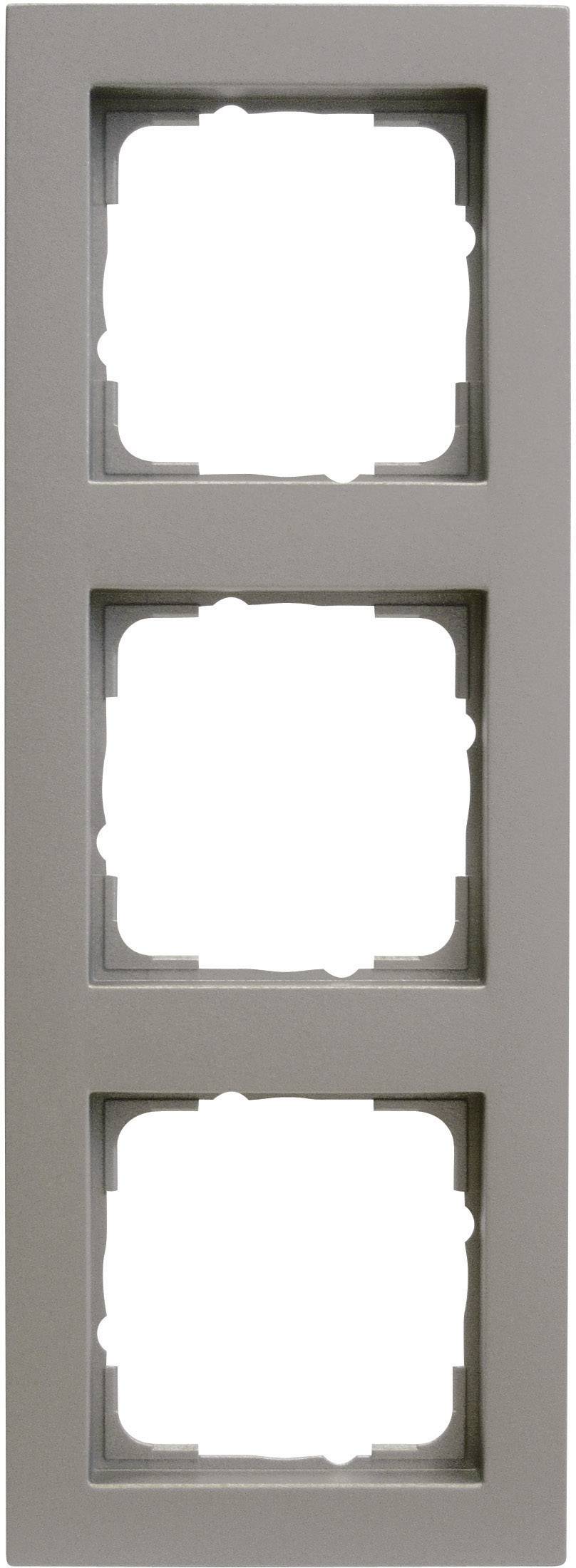 GIRA 021325 Abdeckrahmen 3fach E2 Farbe Alu GIRA 021325 Abdeckrahmen 3fach E2 Farbe Alu von GIRA Giersiepen GmbH & Co. KG