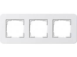GIRA 0213410 Abdeckrahmen 3fach E3 Reinweiß/Reinweiß glänzend Soft-Touch GIRA 0213410 Abdeckrahmen 3fach E3 Reinweiß/Reinweiß glänzend Soft-Touch von GIRA Giersiepen GmbH & Co. KG