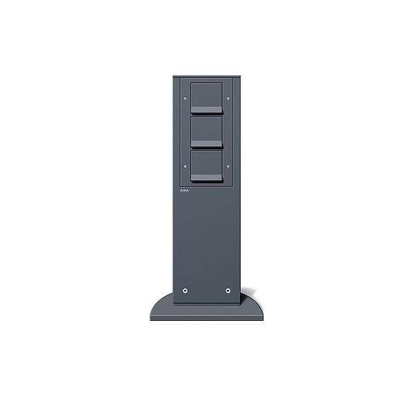 GIRA 134128 E-Säule 3x SCHUKO m.Shutter 491mm Energiesäule Anthrazit GIRA 134128 E-Säule 3x SCHUKO m.Shutter 491mm Energiesäule Anthrazit von GIRA Giersiepen GmbH & Co. KG