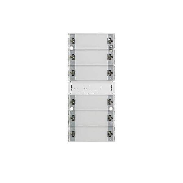 GIRA 513600 Tastsensor3 Komfort 6fach (3+3) KNX System 55 von GIRA Giersiepen GmbH & Co. KG