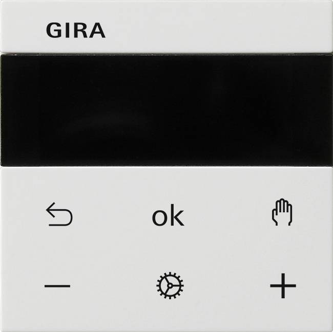 GIRA 539303 S3000 Raumtemperaturregler Display System 55 Reinweiß glänzend GIRA 539303 S3000 Raumtemperaturregler Display System 55 Reinweiß glänzend von GIRA Giersiepen GmbH & Co. KG