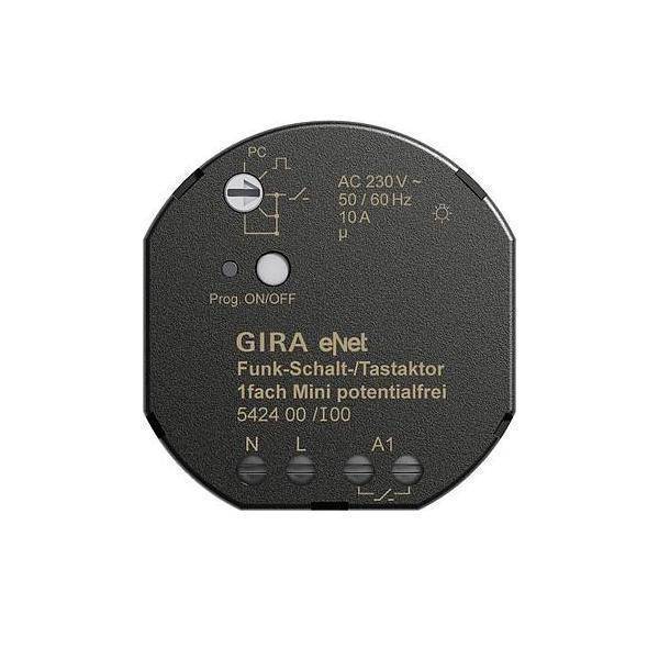 GIRA 542400 eNet Funk Schalt-/Tastaktor 1fach Mini potentialfrei GIRA 542400 eNet Funk Schalt-/Tastaktor 1fach Mini potentialfrei von GIRA Giersiepen GmbH & Co. KG