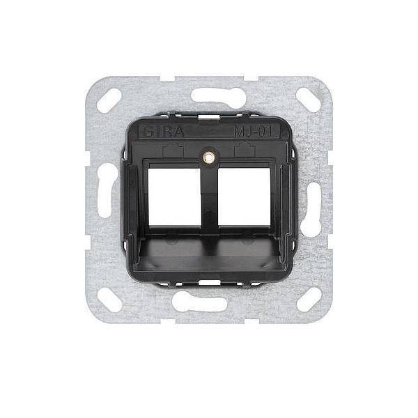 GIRA 560100 Modular Jack MJ-01 2fach Tragring GIRA 560100 Modular Jack MJ-01 2fach Tragring von GIRA Giersiepen GmbH & Co. KG