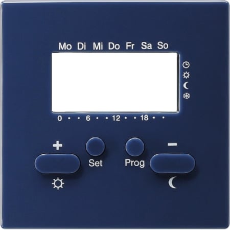 146946  - Abdeckung blau für Raumthermostat, 146946 von GIRA