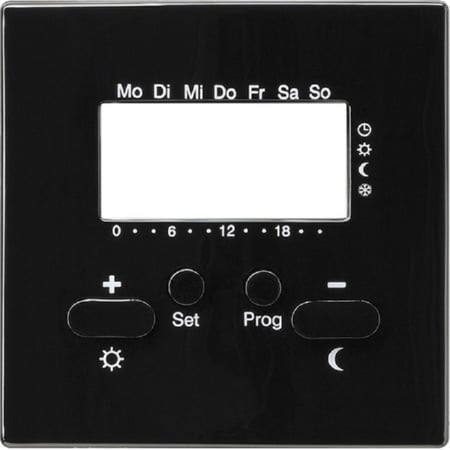 146947  - Abdeckung schwarz für Raumthermostat, 146947 von GIRA