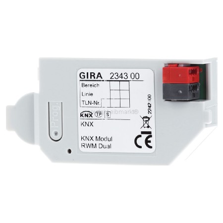 234300  - Modul für Rauchwarnmelder EIB, KNX Dual/VdS, 234300 von GIRA