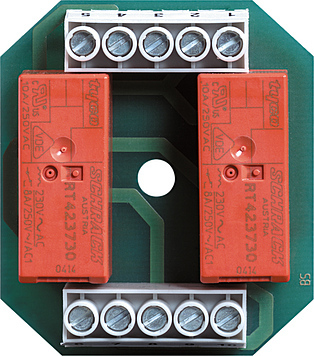 GIRA 038200. Produktfarbe: Grün, Orange, Temperaturbereich in Betrieb: -25 - 70 °C. AC Eingangsspannung: 230 V, AC Eingangsfrequenz: 50 Hz, Stromstärke: 4 A. Abmessungen (BxTxH): 46,6 x 21,1 x 52,4 mm (8724107) von GIRA