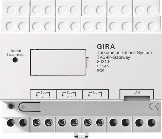 GIRA 262197 TKS-IP-Gateway 2.Generation 5 Liz. Türko (262197) von GIRA