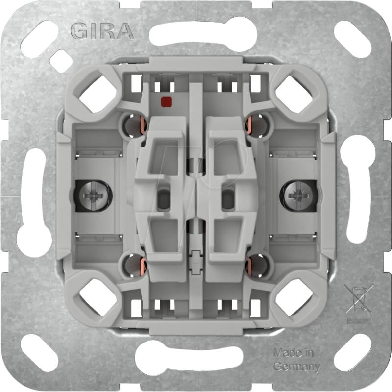 GIRA 3158 00 - Wipp-Jalousietaster 10 A 250 V~ von GIRA