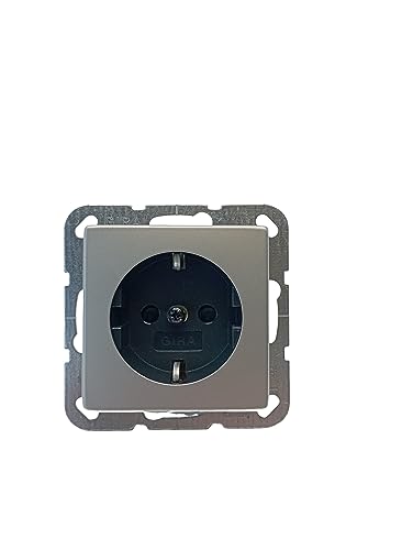 GIRA 4453600 Steckdose, Edelstahl IP20, 4453600 GIRA 4453600 Steckdose, Edelstahl IP20, 4453600 von GIRA