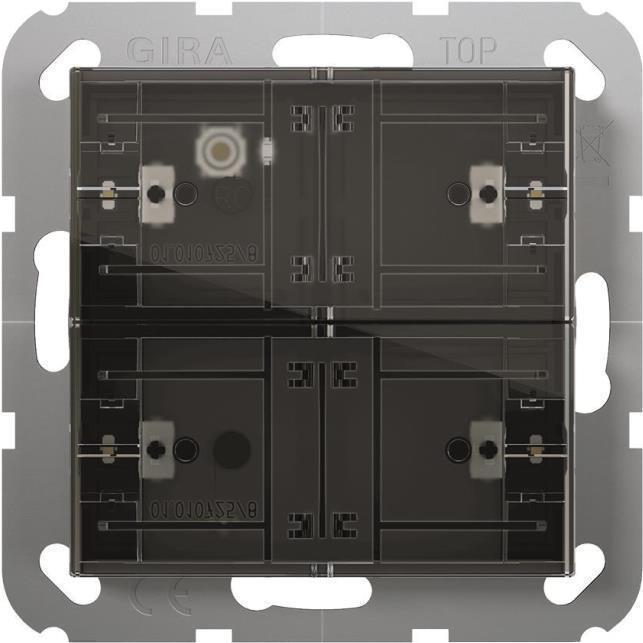 GIRA 504200 Tastsens.4 Komfort 2f KNX Sy (504200) von GIRA