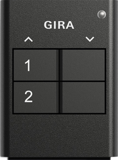 GIRA 535210 Smart-Home-Sender Kabellos Handgeführt RF Wireless (535210) von GIRA