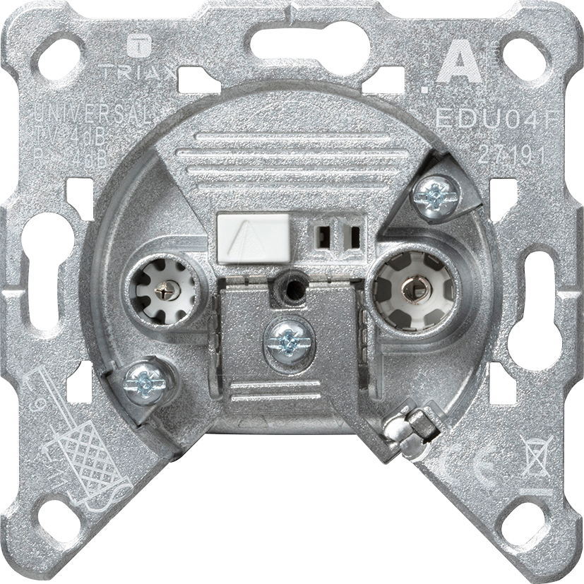 GIRA EDU 04 F - Antennensteckdose EDU 04 F 5 dB GIRA EDU 04 F - Antennensteckdose EDU 04 F 5 dB von GIRA