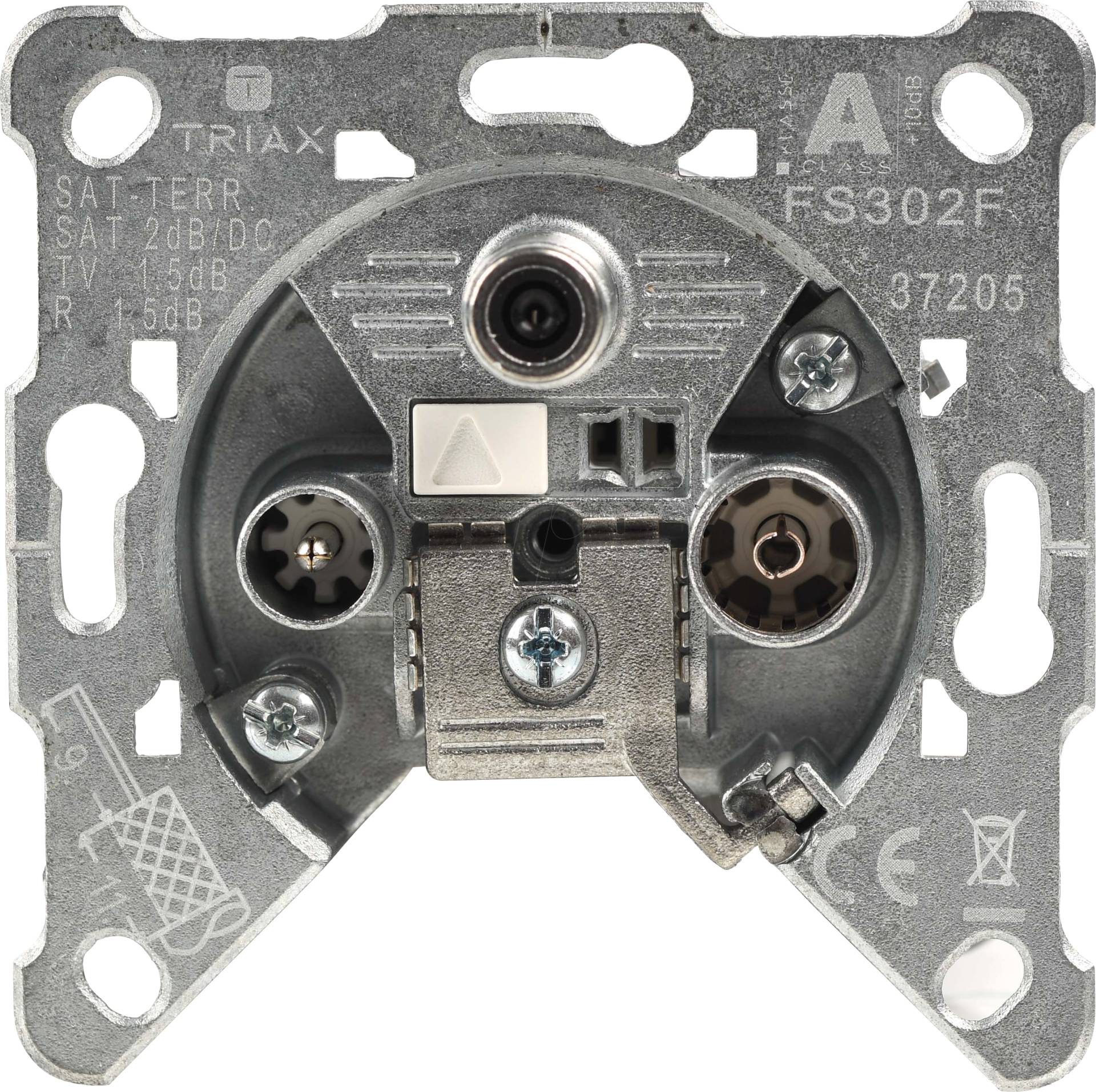 GIRA FS 302 F - Antennensteckdose FS 302 F 1,5 - 2,0 dB GIRA FS 302 F - Antennensteckdose FS 302 F 1,5 - 2,0 dB von GIRA