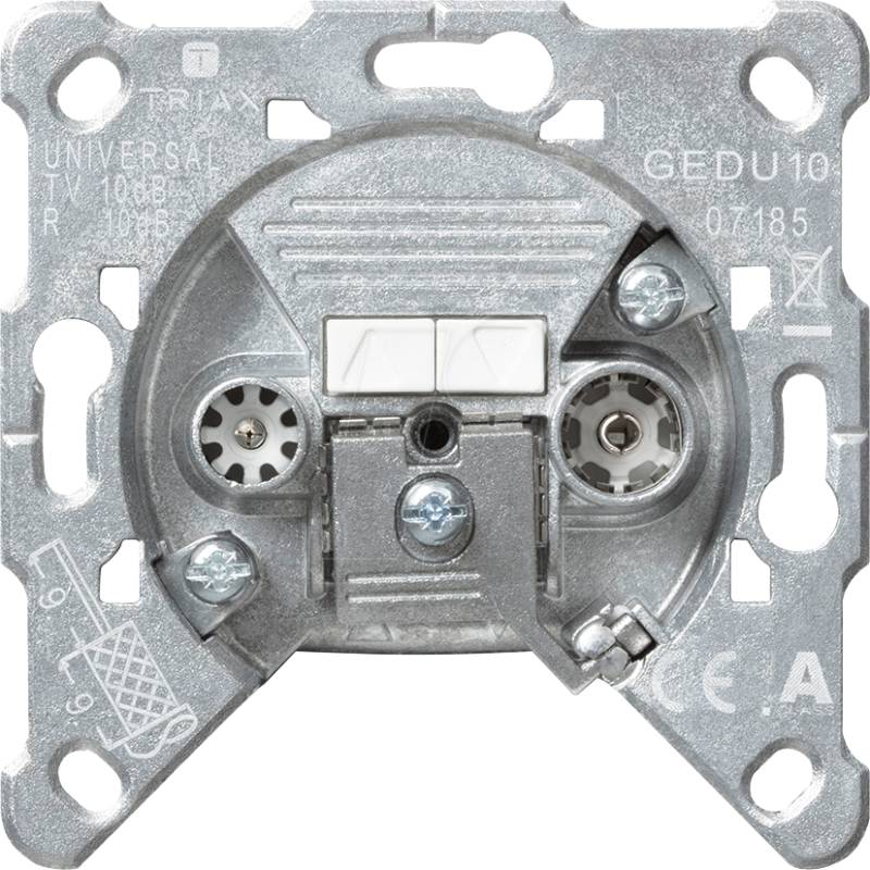 GIRA GEDU 10 - Antennensteckdose GEDU 10 10 dB von GIRA