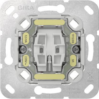 GIRA Wippschalter 311200 Kontroll Aus 2-p Einsatz (311200) von GIRA