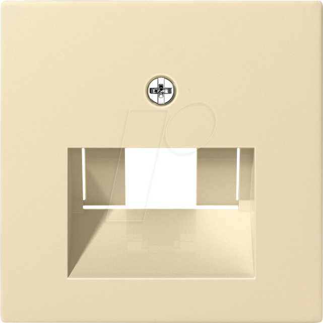GIRA55 UAE CWG - Abdeckung für UAE/IAE (ISDN)- und Netzwerk-Anschlussdose Cremewe von GIRA