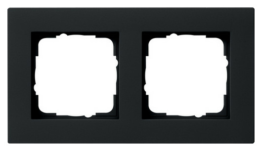 Gira 0212095 Abdeckrahmen 2f flach E2 Gira 0212095 Abdeckrahmen 2f flach E2 von GIRA