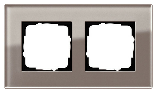 Gira 0212122 Abdeckrahmen 2fach Esprit Glas U Gira 0212122 Abdeckrahmen 2fach Esprit Glas U von GIRA