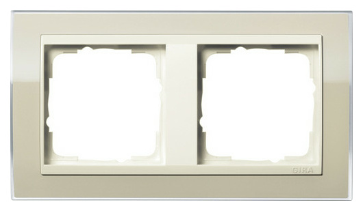Gira 0212771 Abdeckrahmen 2fach Sand Gira 0212771 Abdeckrahmen 2fach Sand von GIRA