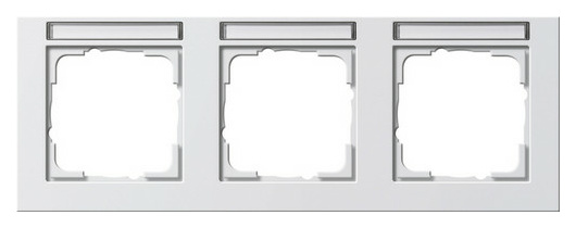 Gira 109322 Abdeckrahmen 3fach BSF waagerecht von GIRA