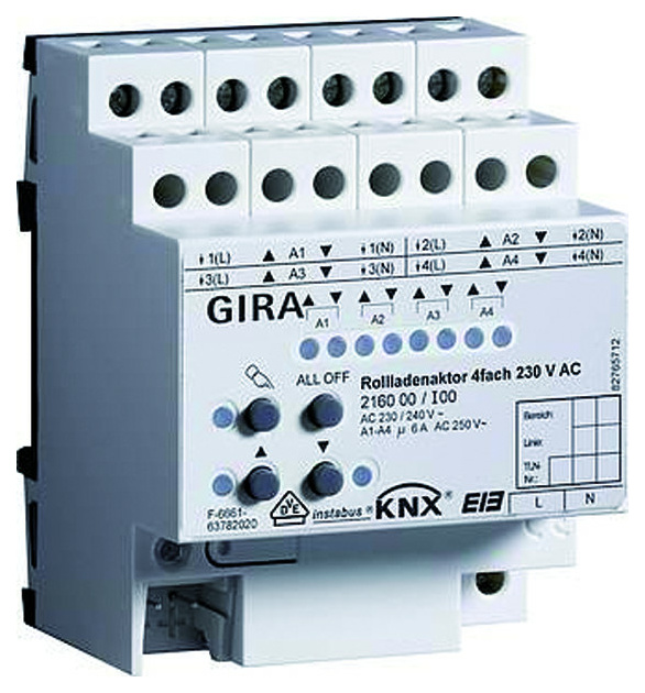 Gira 216000 Rollladenaktor KNX/EIB REG von GIRA