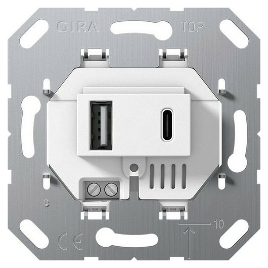Gira 234900 USB-Spannungsvers. 2f Typ A/C Ein Gira 234900 USB-Spannungsvers. 2f Typ A/C Ein von GIRA
