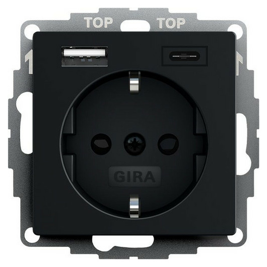 Gira 2459005 SCHUKO SH USB-Spannungsvers. 2f Gira 2459005 SCHUKO SH USB-Spannungsvers. 2f von GIRA