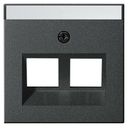 Gira 264028 Abd. BSF Modular Jack 55 Anthraz. Gira 264028 Abd. BSF Modular Jack 55 Anthraz. von GIRA